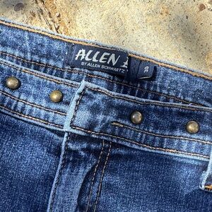 Allen B. by Allen Schwartz Women's Straight-Leg Jeans in Blue